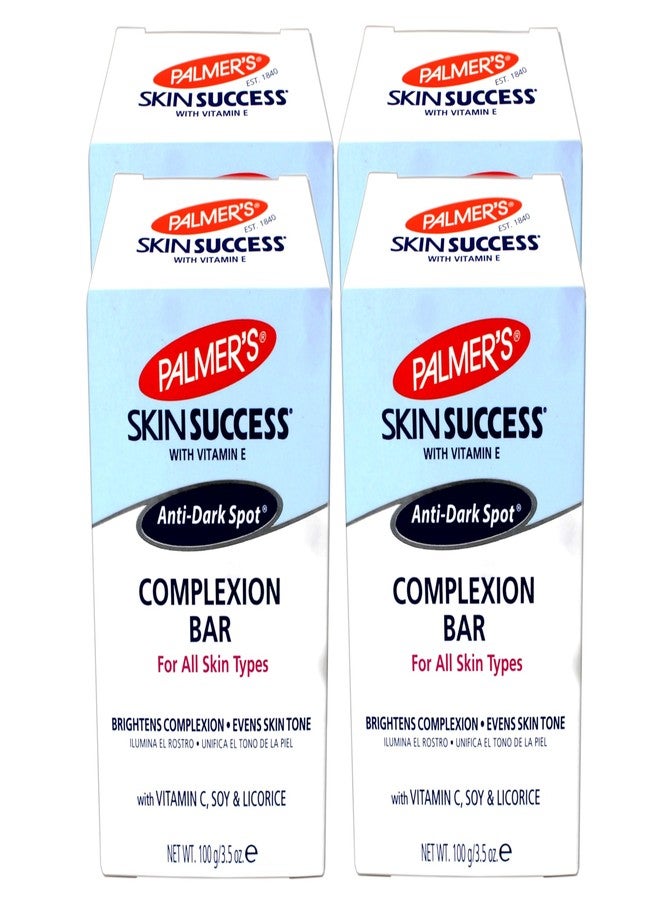 Palmer's Skin Success Anti-Dark Spot Complexion Bar with Vitamin E, 3.5 oz (Pack of 4) - Image 1